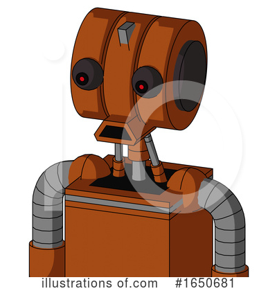 Royalty-Free (RF) Robot Clipart Illustration by Leo Blanchette - Stock Sample #1650681