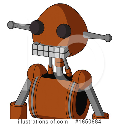 Royalty-Free (RF) Robot Clipart Illustration by Leo Blanchette - Stock Sample #1650684