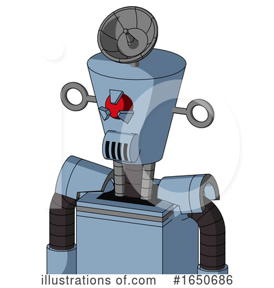 Royalty-Free (RF) Robot Clipart Illustration by Leo Blanchette - Stock Sample #1650686