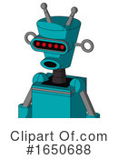 Robot Clipart #1650688 by Leo Blanchette