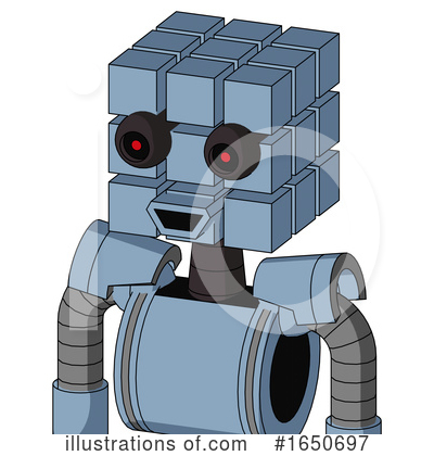 Royalty-Free (RF) Robot Clipart Illustration by Leo Blanchette - Stock Sample #1650697