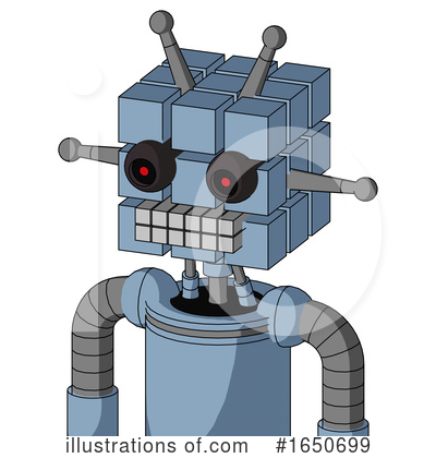 Royalty-Free (RF) Robot Clipart Illustration by Leo Blanchette - Stock Sample #1650699