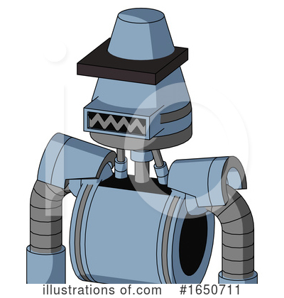 Royalty-Free (RF) Robot Clipart Illustration by Leo Blanchette - Stock Sample #1650711