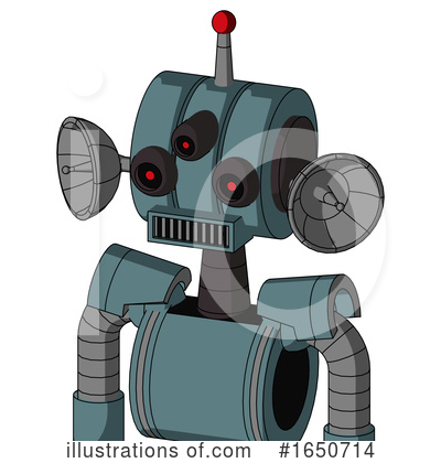 Royalty-Free (RF) Robot Clipart Illustration by Leo Blanchette - Stock Sample #1650714