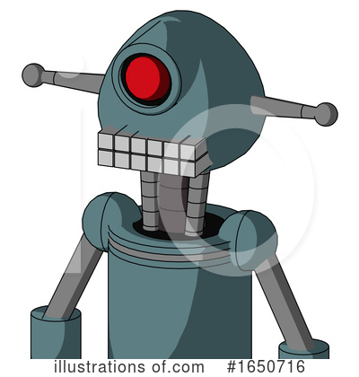 Royalty-Free (RF) Robot Clipart Illustration by Leo Blanchette - Stock Sample #1650716