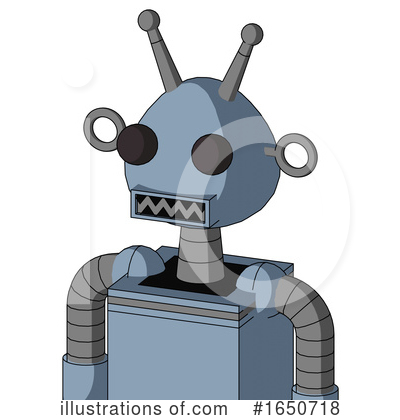 Royalty-Free (RF) Robot Clipart Illustration by Leo Blanchette - Stock Sample #1650718