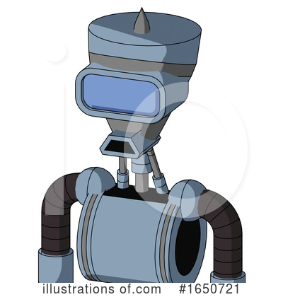 Royalty-Free (RF) Robot Clipart Illustration by Leo Blanchette - Stock Sample #1650721