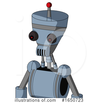 Royalty-Free (RF) Robot Clipart Illustration by Leo Blanchette - Stock Sample #1650723