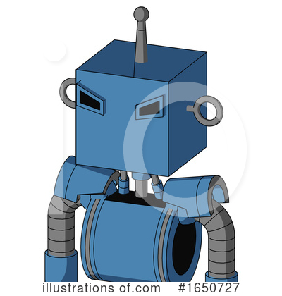 Royalty-Free (RF) Robot Clipart Illustration by Leo Blanchette - Stock Sample #1650727