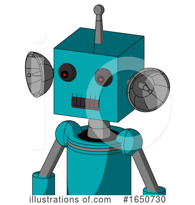 Royalty-Free (RF) Robot Clipart Illustration by Leo Blanchette - Stock Sample #1650730
