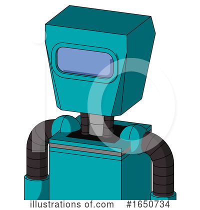 Royalty-Free (RF) Robot Clipart Illustration by Leo Blanchette - Stock Sample #1650734