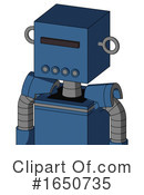Robot Clipart #1650735 by Leo Blanchette