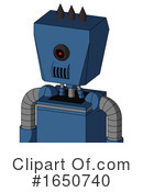 Robot Clipart #1650740 by Leo Blanchette