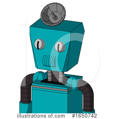 Royalty-Free (RF) Robot Clipart Illustration by Leo Blanchette - Stock Sample #1650742