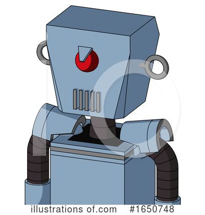 Royalty-Free (RF) Robot Clipart Illustration by Leo Blanchette - Stock Sample #1650748