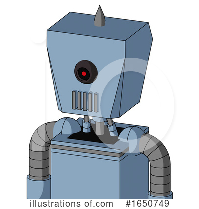 Royalty-Free (RF) Robot Clipart Illustration by Leo Blanchette - Stock Sample #1650749