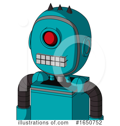 Royalty-Free (RF) Robot Clipart Illustration by Leo Blanchette - Stock Sample #1650752
