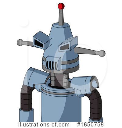 Royalty-Free (RF) Robot Clipart Illustration by Leo Blanchette - Stock Sample #1650758