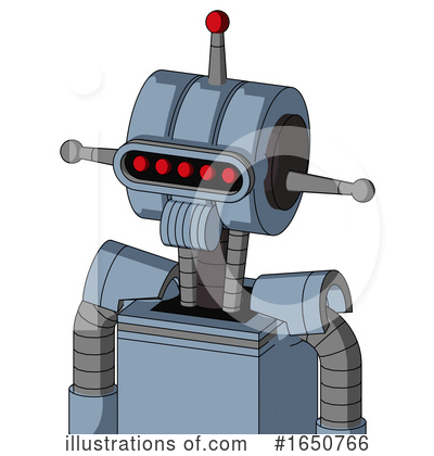 Royalty-Free (RF) Robot Clipart Illustration by Leo Blanchette - Stock Sample #1650766