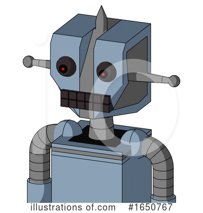 Royalty-Free (RF) Robot Clipart Illustration by Leo Blanchette - Stock Sample #1650767