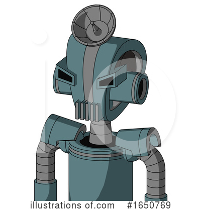 Royalty-Free (RF) Robot Clipart Illustration by Leo Blanchette - Stock Sample #1650769