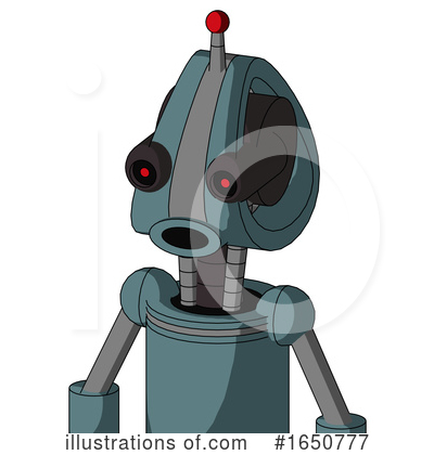 Royalty-Free (RF) Robot Clipart Illustration by Leo Blanchette - Stock Sample #1650777