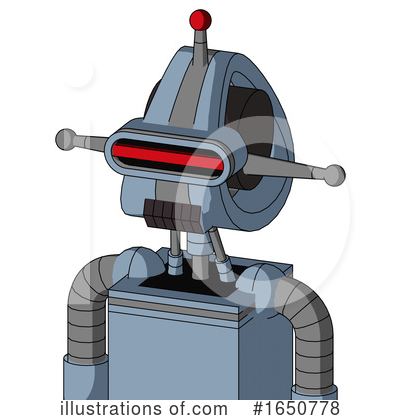 Royalty-Free (RF) Robot Clipart Illustration by Leo Blanchette - Stock Sample #1650778