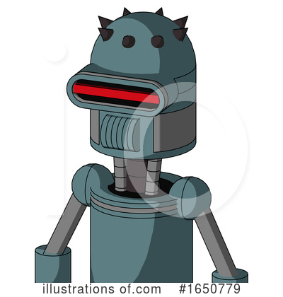 Royalty-Free (RF) Robot Clipart Illustration by Leo Blanchette - Stock Sample #1650779