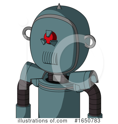 Royalty-Free (RF) Robot Clipart Illustration by Leo Blanchette - Stock Sample #1650783
