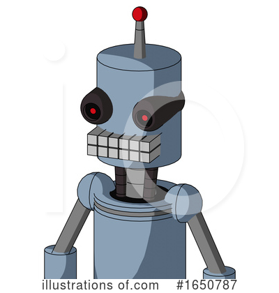 Royalty-Free (RF) Robot Clipart Illustration by Leo Blanchette - Stock Sample #1650787