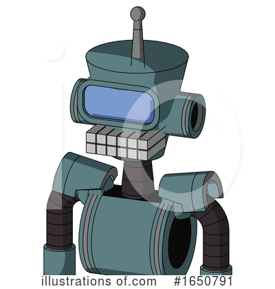 Royalty-Free (RF) Robot Clipart Illustration by Leo Blanchette - Stock Sample #1650791