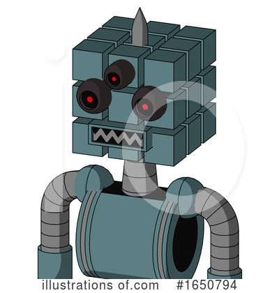 Royalty-Free (RF) Robot Clipart Illustration by Leo Blanchette - Stock Sample #1650794