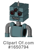 Robot Clipart #1650794 by Leo Blanchette