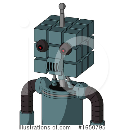 Royalty-Free (RF) Robot Clipart Illustration by Leo Blanchette - Stock Sample #1650795