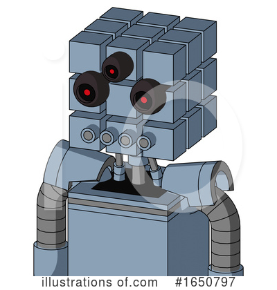 Royalty-Free (RF) Robot Clipart Illustration by Leo Blanchette - Stock Sample #1650797