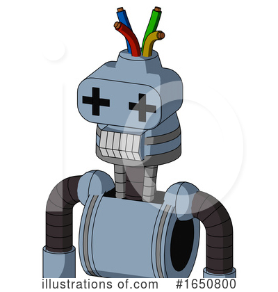 Royalty-Free (RF) Robot Clipart Illustration by Leo Blanchette - Stock Sample #1650800
