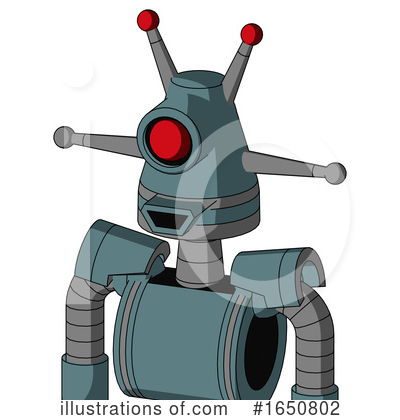 Royalty-Free (RF) Robot Clipart Illustration by Leo Blanchette - Stock Sample #1650802
