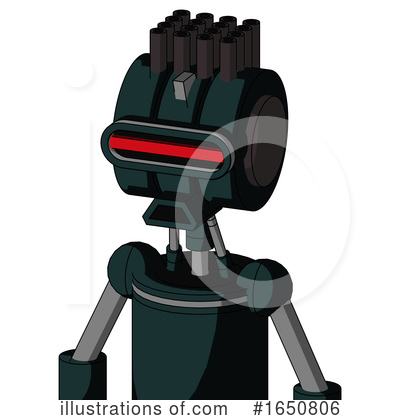 Royalty-Free (RF) Robot Clipart Illustration by Leo Blanchette - Stock Sample #1650806