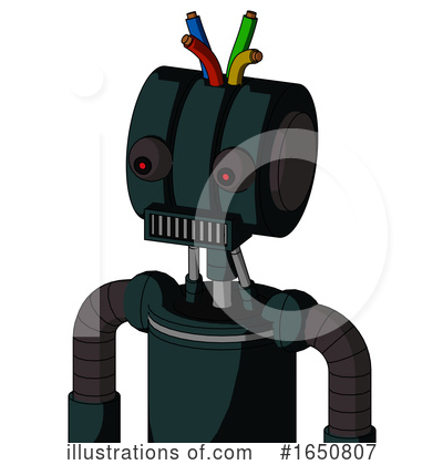 Royalty-Free (RF) Robot Clipart Illustration by Leo Blanchette - Stock Sample #1650807