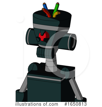 Royalty-Free (RF) Robot Clipart Illustration by Leo Blanchette - Stock Sample #1650813