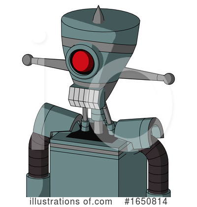 Royalty-Free (RF) Robot Clipart Illustration by Leo Blanchette - Stock Sample #1650814
