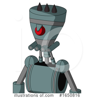 Royalty-Free (RF) Robot Clipart Illustration by Leo Blanchette - Stock Sample #1650816