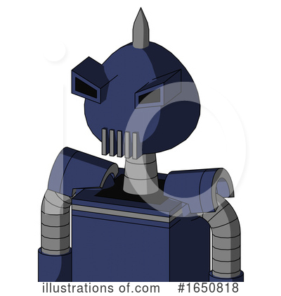 Royalty-Free (RF) Robot Clipart Illustration by Leo Blanchette - Stock Sample #1650818