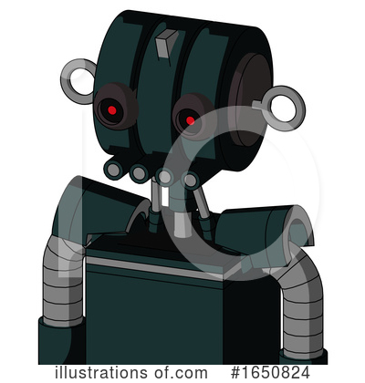Royalty-Free (RF) Robot Clipart Illustration by Leo Blanchette - Stock Sample #1650824