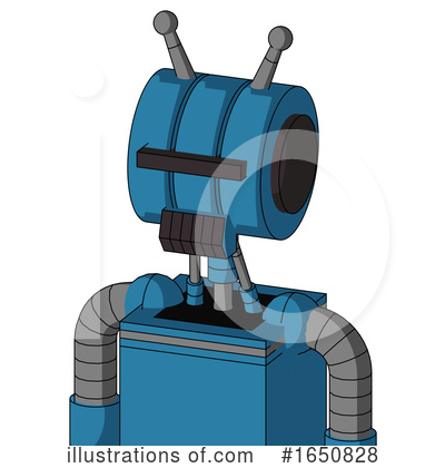 Royalty-Free (RF) Robot Clipart Illustration by Leo Blanchette - Stock Sample #1650828
