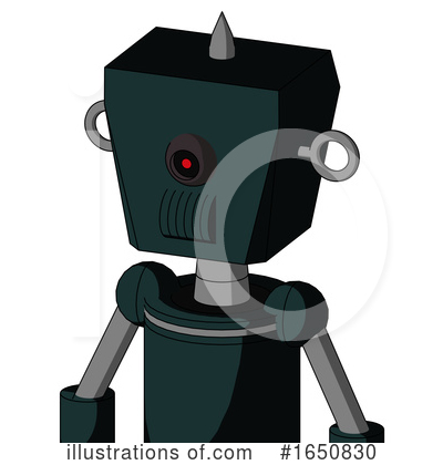 Royalty-Free (RF) Robot Clipart Illustration by Leo Blanchette - Stock Sample #1650830