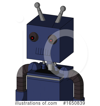 Royalty-Free (RF) Robot Clipart Illustration by Leo Blanchette - Stock Sample #1650839