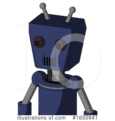 Royalty-Free (RF) Robot Clipart Illustration by Leo Blanchette - Stock Sample #1650841