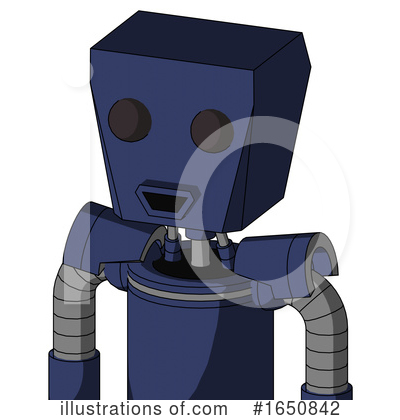 Royalty-Free (RF) Robot Clipart Illustration by Leo Blanchette - Stock Sample #1650842