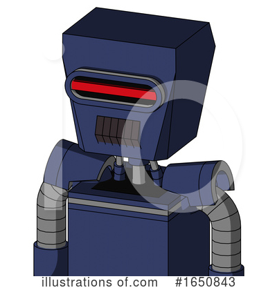 Royalty-Free (RF) Robot Clipart Illustration by Leo Blanchette - Stock Sample #1650843